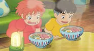 ジブリ「崖の上のポニョ」のジグソーパズルゲーム（無料）