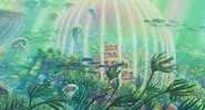ジブリ「崖の上のポニョ」のジグソーパズルゲーム（無料）
