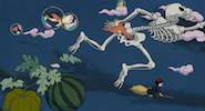 Ghibli 'Pom Poko' Jigsaw Puzzle (Free browser game)