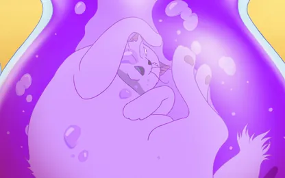 ジブリ『猫の恩返し』のジグソーパズル025 (無料ブラウザゲーム)