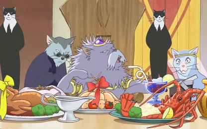 ジブリ『猫の恩返し』のジグソーパズル027 (無料ブラウザゲーム)