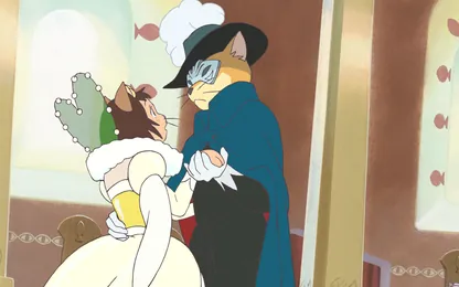 ジブリ『猫の恩返し』のジグソーパズル028 (無料ブラウザゲーム)