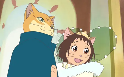 ジブリ『猫の恩返し』のジグソーパズル031 (無料ブラウザゲーム)