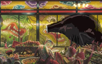 ジブリ『千と千尋の神隠し』のジグソーパズル039 (無料ブラウザゲーム)