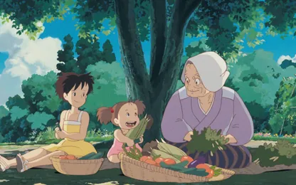 ジブリ『となりのトトロ』のジグソーパズル038 (無料ブラウザゲーム)