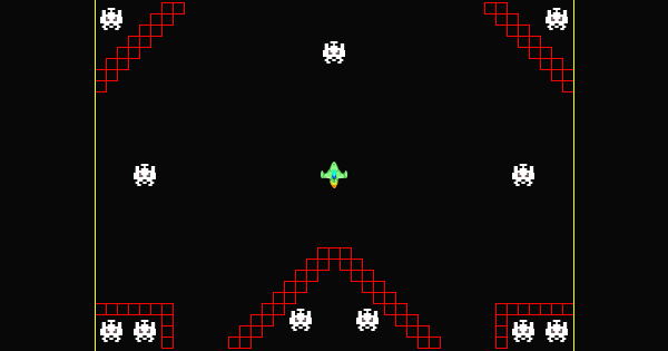 無料ゲーム:Spacewar!/スペースウォー! 初級006