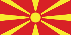 北マケドニアの国旗