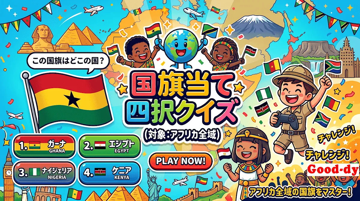 アフリカ全域（国旗クイズ）