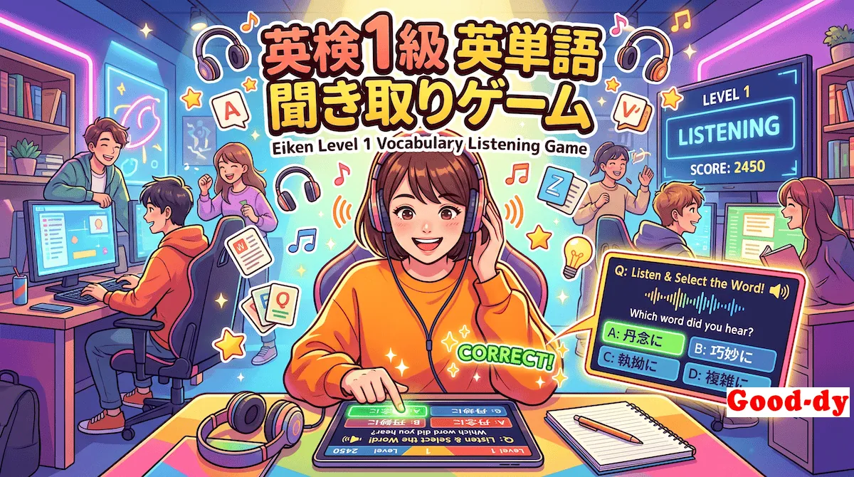 英単語 聞き取りゲーム【英検1級】No.2