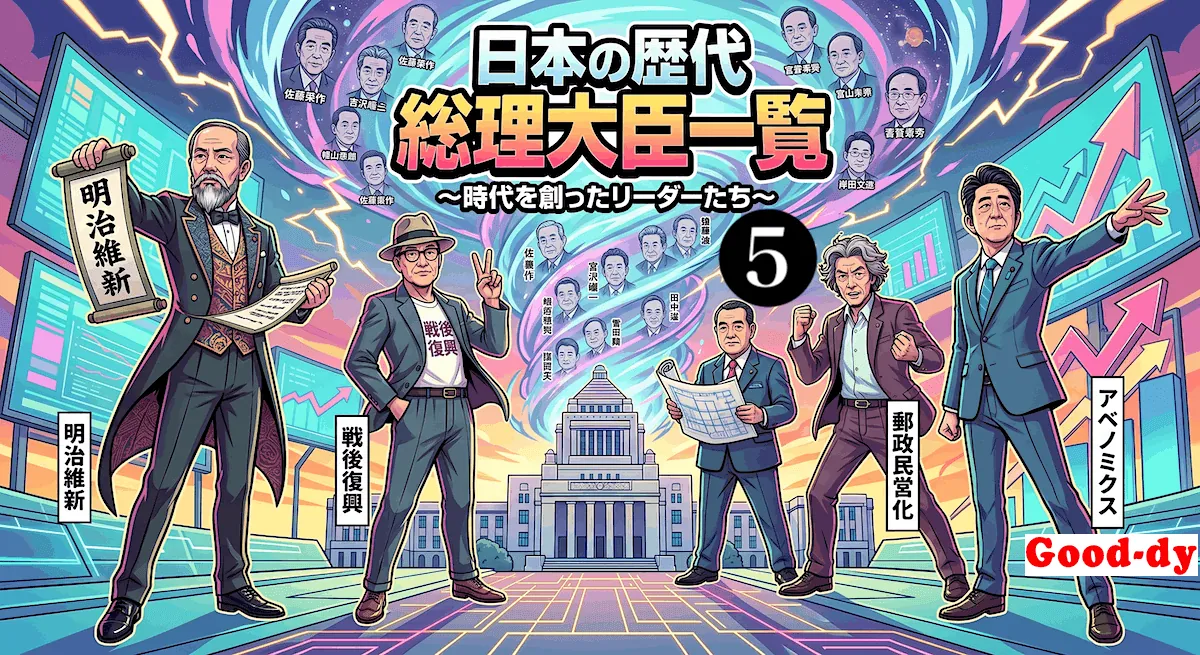 歴代内閣総理大臣早押しゲーム⑤「81代〜現在」