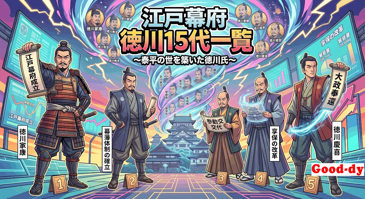 徳川15代将軍 早押しゲーム「日本史」