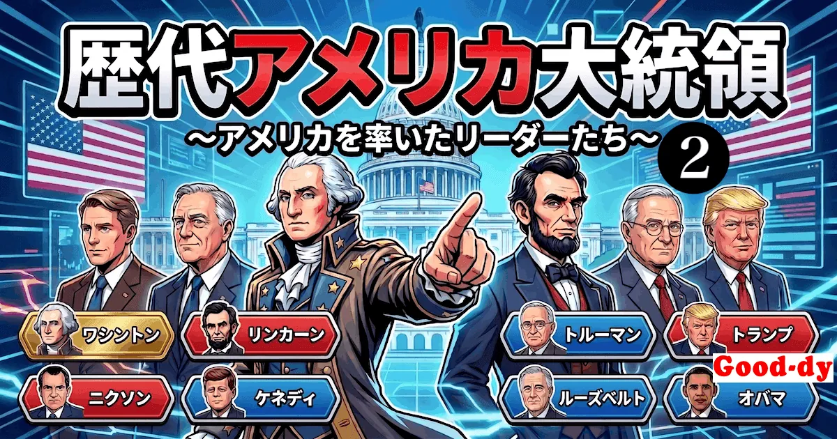 歴代アメリカ大統領早押しゲーム②「26代〜40代」