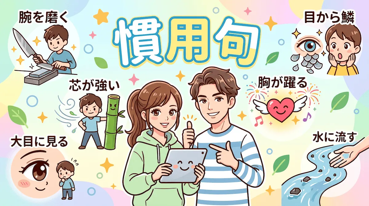 慣用句まとめ(意味と読み方の一覧)