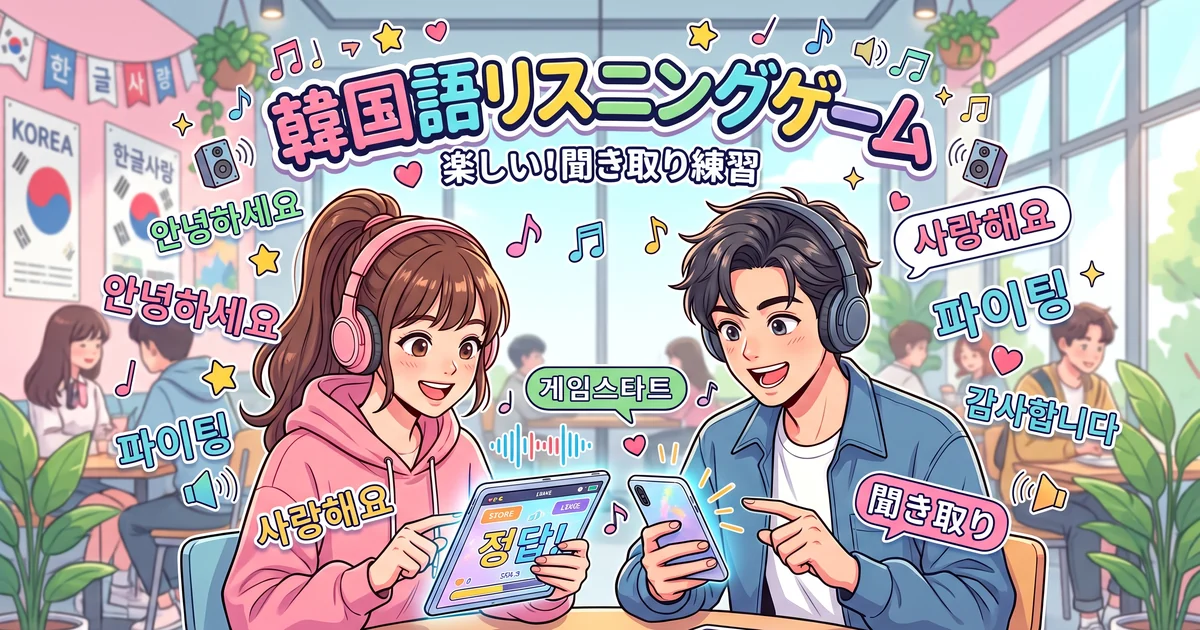 韓国語『体に関する単語』リスニングクイズ「韓国語」