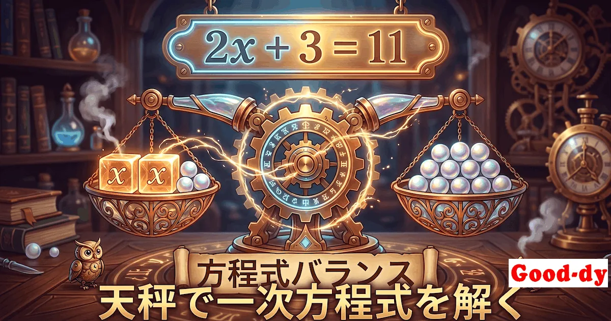 方程式バランス - 天秤で一次方程式を解く数学ゲーム